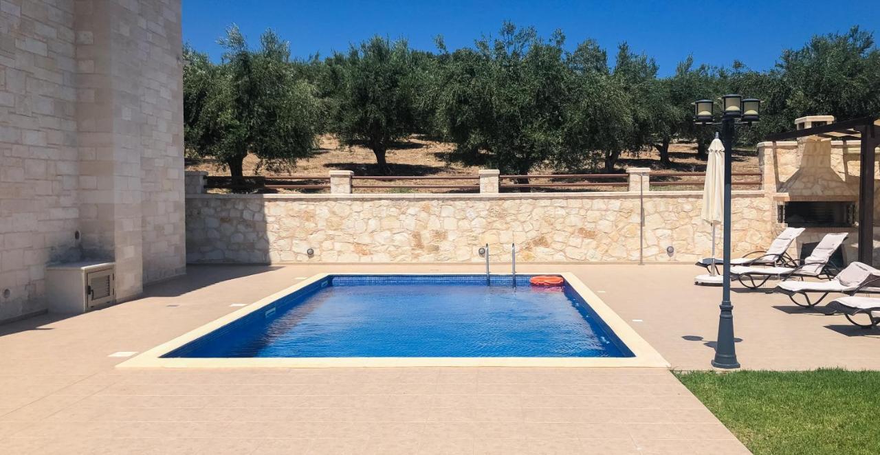 Levanda Luxury Stone Villa Kalyves Exteriér fotografie