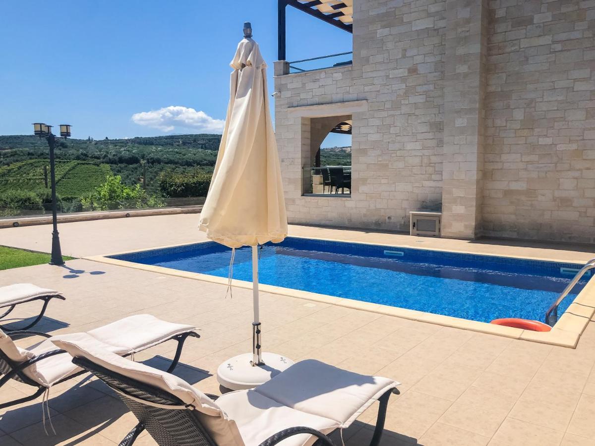 Levanda Luxury Stone Villa Kalyves Exteriér fotografie